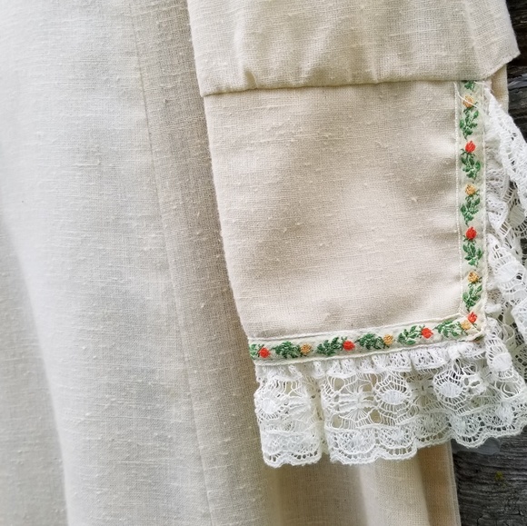 Hoot Owl 60s 70s Vintage Wedding Dress - Picture 7 of 8